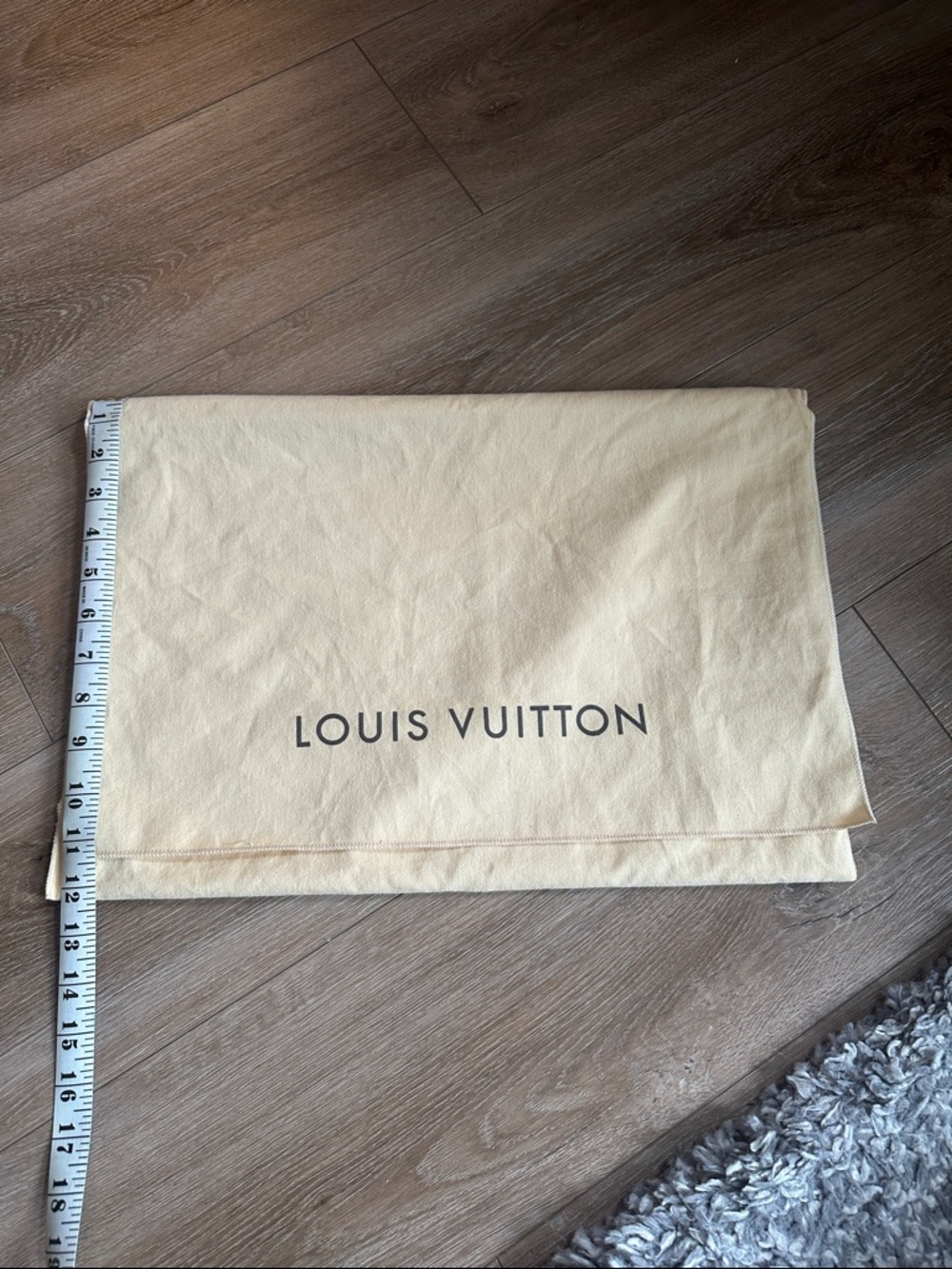 Louis Vuitton Cream Logo Dust Cover